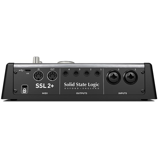 Solid State Logic SSL 2+ MK2 2x4 USB Audio Interface w/ Legacy 4K Analogue Enhancement