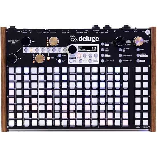 Synthstrom Audible Deluge All -In-One Standalone Portable Synthesizer Sequencer Sample