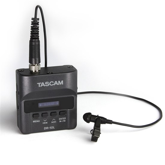 Tascam DR10L Micro Linear Recorder w/ Lavalier Mic