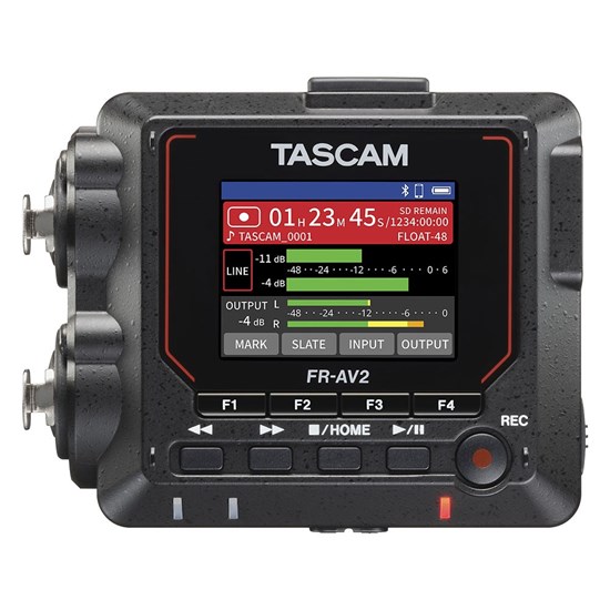 Tascam FR-AV2 Compact Field Recorder w/ Timecode Generator & Mixer