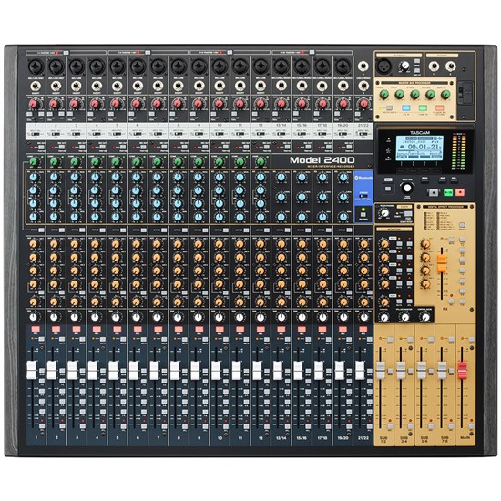 Tascam Model 2400 24-Track Flagship Analog Recording Console & Live Mixer