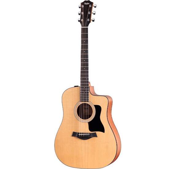 Taylor 110ce Dreadnought Cutaway Acoustic Electric Guitar (Natural) inc Gig Bag