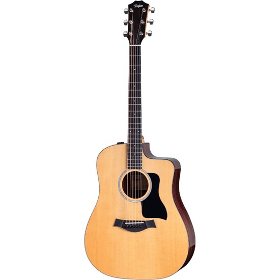 Taylor 210ce Plus Dreadnought Cutaway Acoustic Electric Guitar (Natural) inc AeroCase