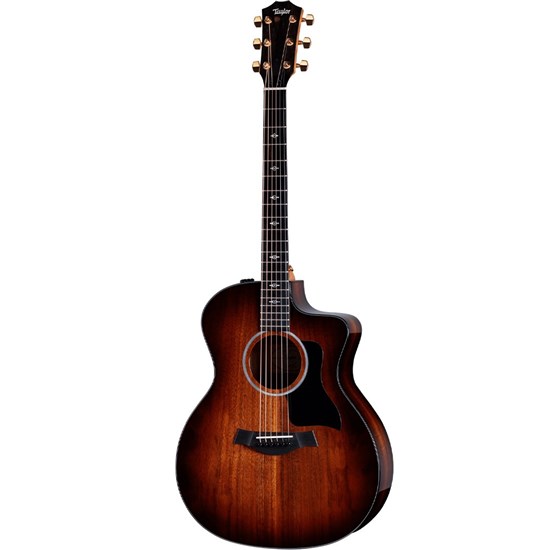 Taylor 224ce-K Deluxe Koa Grand Auditorium Acoustic (Shaded Edgeburst) inc Case