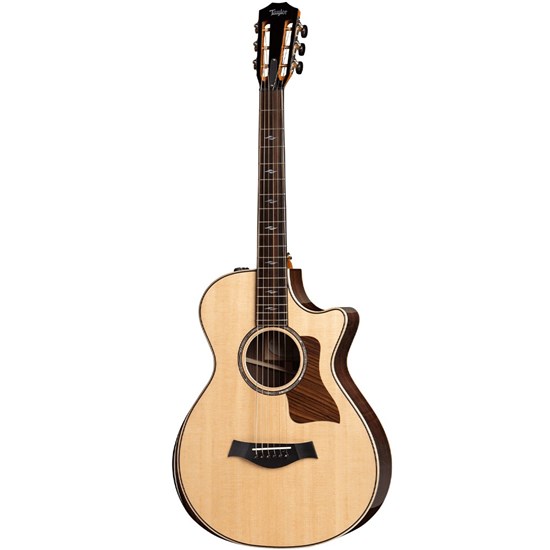 Taylor 812ce 12-Fret Grand Concert Acoustic Electric Guitar (Natural) inc Case