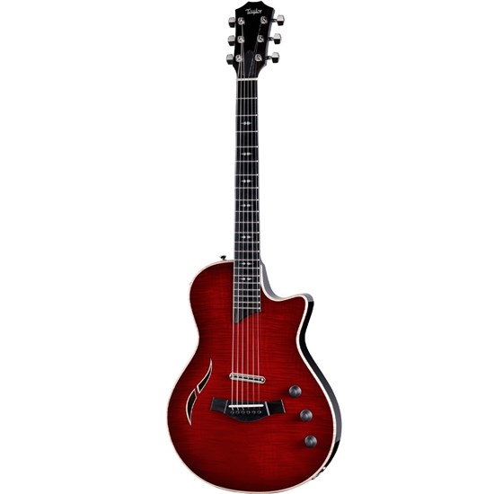 Taylor T5z Pro Hollowbody Electric-Acoustic Hybrid Guitar (Cayenne Red) inc Case