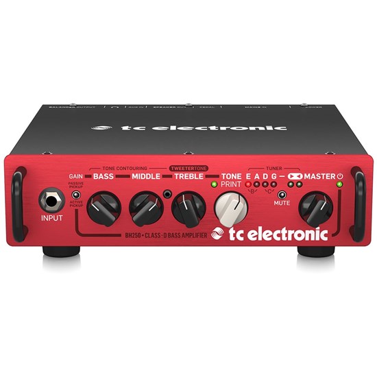 TC Electronic BH250 Bass Amplifer Head 250w