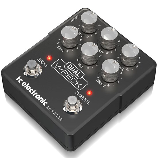 TC Electronic Dual Wreck Dual Channel Guitar Preamp Pedal