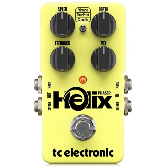 TC Electronic Helix Phaser Extremely Versatile Phaser Pedal w/ TonePrint Technology