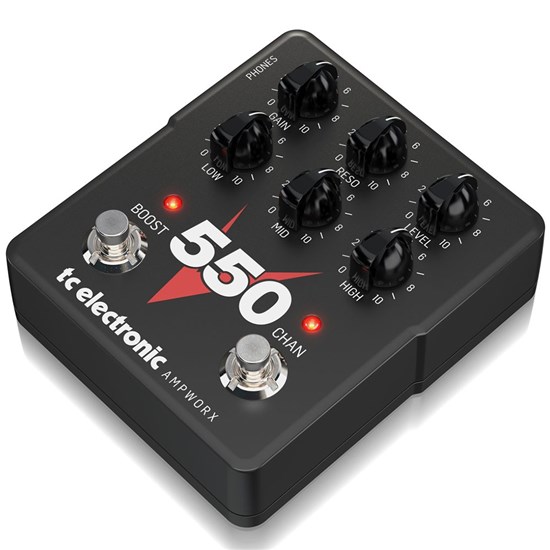 TC Electronic V550 Dual Channel Guitar Preamp Pedal