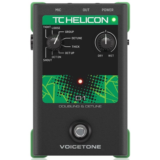 TC Helicon Voicetone D1 Pedal