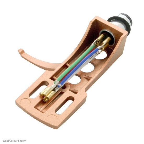 Generic Technics-Style Headshell for DJ Cartridges - Anodized Aluminium (Copper)