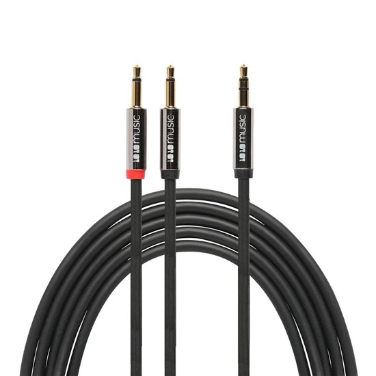 1010 Music 3.5mm to Dual 3.5mm Stereo Breakout Cable (1.4m)