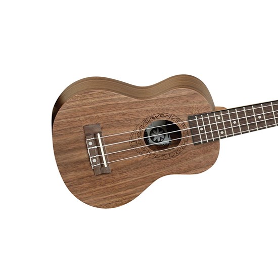 Tanglewood TWT2 Tiare Soprano Ukulele (All Black Walnut)