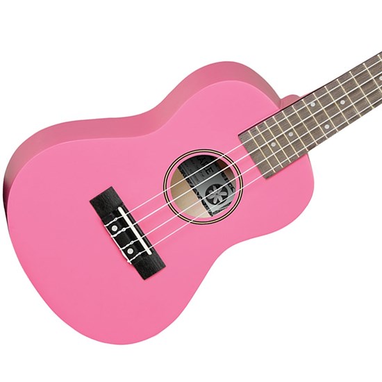 Tanglewood Concert Ukulele Pack (Hot Pink)