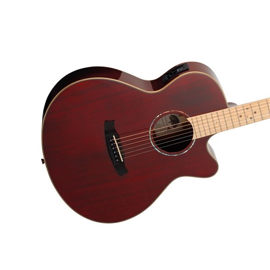 Tanglewood TW4BLB Acoustic Guitar (Barossa Gloss) w/ Cutaway & Pickup