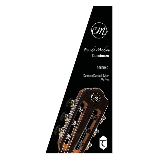 Tanglewood TWEMC2 Enredo Madera Comienzo 3/4 Classical Guitar