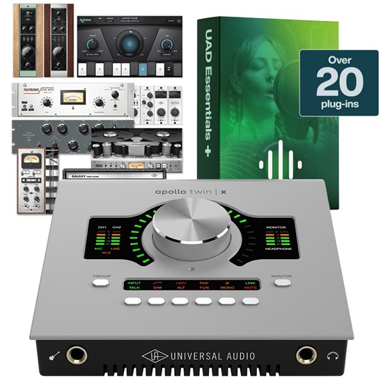 Universal Audio Apollo Twin X Duo Gen 2 Thunderbolt 3 Audio Interface (Essential Edition)