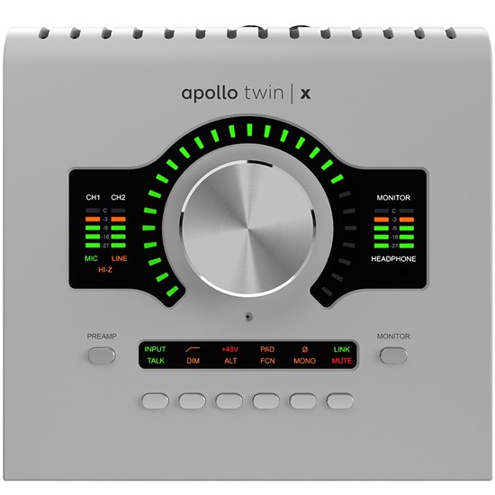 Universal Audio Apollo Twin X Quad Gen 2 Thunderbolt 3 Audio Interface (Essential Edition)