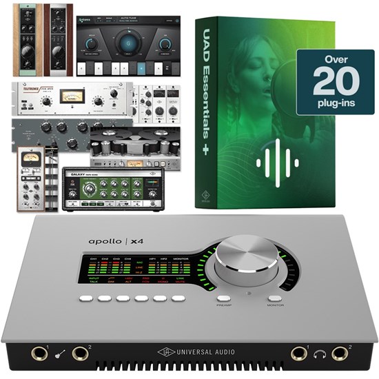 Universal Audio Apollo X4 Gen 2 Thunderbolt 3 Audio Interface (Essential Edition)