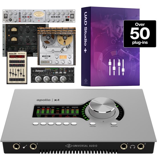 Universal Audio Apollo X4 Gen 2 Thunderbolt 3 Audio Interface (Studio Edition)