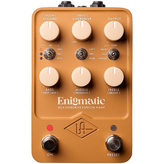 Universal Audio Enigmatic Overdrive Special Amp Pedal