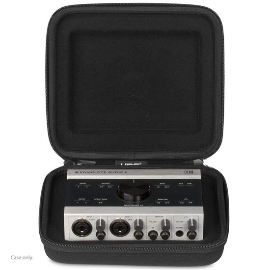 UDG Creator NI Komplete Audio 6 Hardcase MK2 (Black)