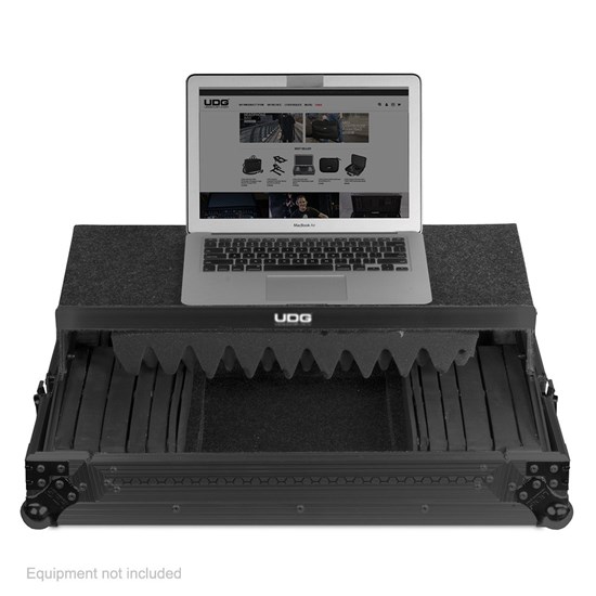 UDG Ultimate Flightcase for Multi Format XL MK3 Plus w/ Laptop Shelf (Black)