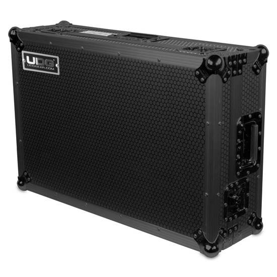 UDG Ultimate Flight Case Pioneer DDJ-FLX10 w/ Laptop Shelf & Wheels (Black)