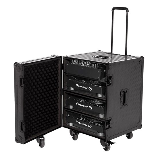 UDG Ultimate Flight Case for 4 CDJ/Mixer w/ Wheels (Black)