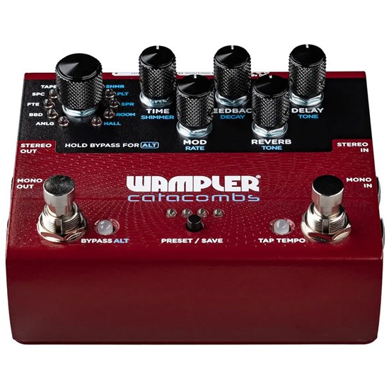 Wampler Catacombs Reverb & Delay