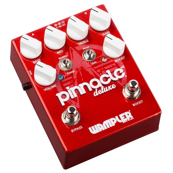 Wampler Pinnacle Deluxe Brown Sound British Distortion Pedal w/ Boost