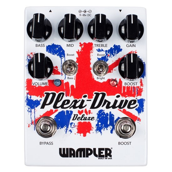 Wampler Plexi-Drive Deluxe 60's British Amp in a Box w/ Boost