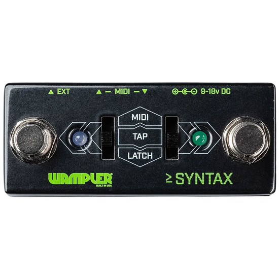 Wampler Syntax Expanded Rig Control