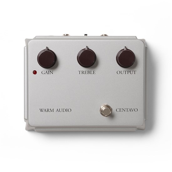 Warm Audio Centavo Silver Edition Professional Overdrive Pedal (Klon Centaur Clone)