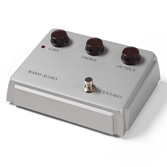 Warm Audio Centavo Silver Edition Professional Overdrive Pedal (Klon Centaur Clone)