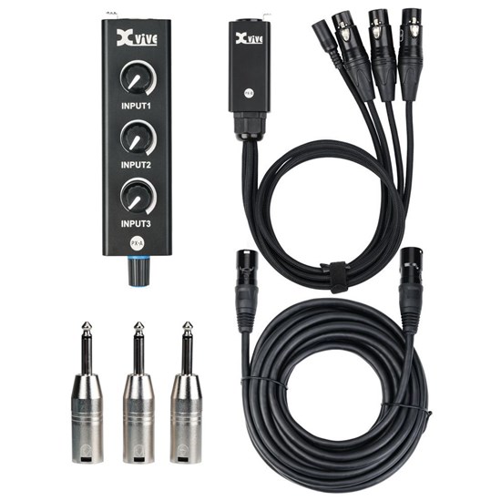 Xvive PX Mixer/Headphone Amplifier Complete System