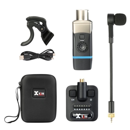 Xvive U7 Digital Wireless System for Trumpet / Saxophone