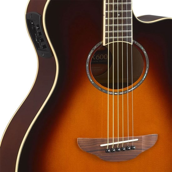 Yamaha APX600 Acoustic Electric Guitar (Old Violin Sunburst)