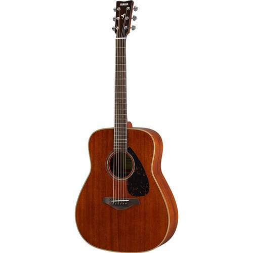 Yamaha FG850 Acoustic Dreadnought w/ Solid Mahogany Top (Natural)