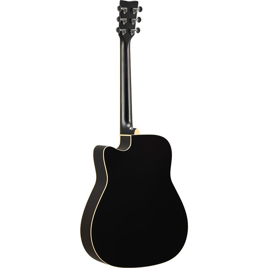 Yamaha FGC-TA TransAcoustic Electric Guitar w/ Cutaway (Black)