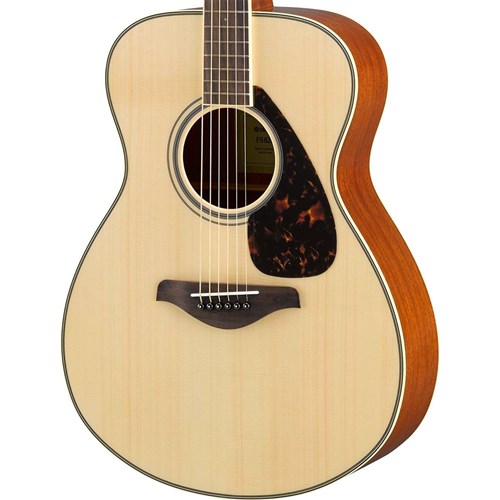 Yamaha FS820 Concert-Size Acoustic Guitar w/Solid Spruce Top (Natural)