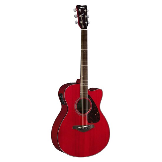 Yamaha FSX800C Small Body Acoustic Electric Guitar (Ruby Red)