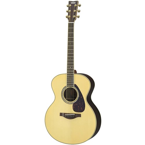 Yamaha LJ6 ARE - Medium Jumbo Acoustic Guitar w/ Pickup (Natural) inc Hard Bag