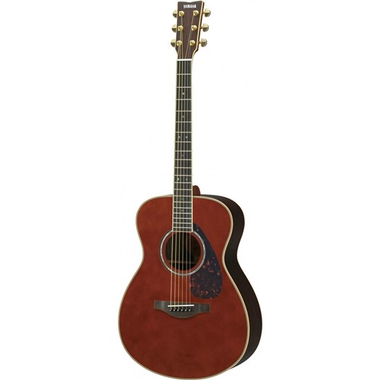 Yamaha LS16 ARE - All Solid Small Body Acoustic Guitar w/ Pickup (Dark Tinted) inc Bag