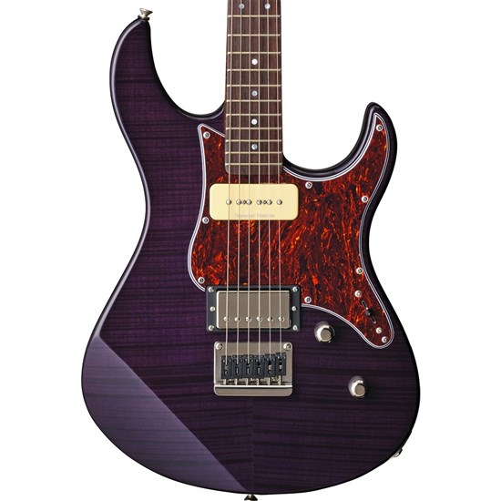 Yamaha PAC611HFM Pacifica Electric Guitar (Translucent Purple)