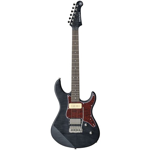 Yamaha PAC611VFM Pacifica Electric Guitar (Translucent Black) | Solid ...