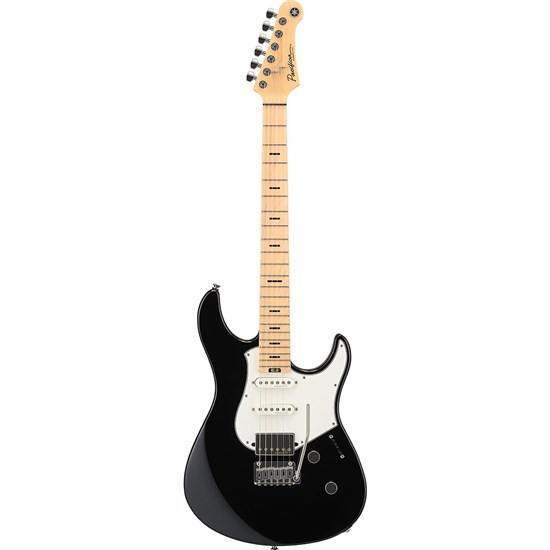 Yamaha PACS+12 Maple Pacifica Standard Plus Electric Guitar (Black) inc Gig Bag