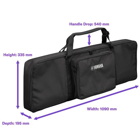 Yamaha SC-KB630 Carrying Soft Case for 61-Key Yamaha Portable Keyboards