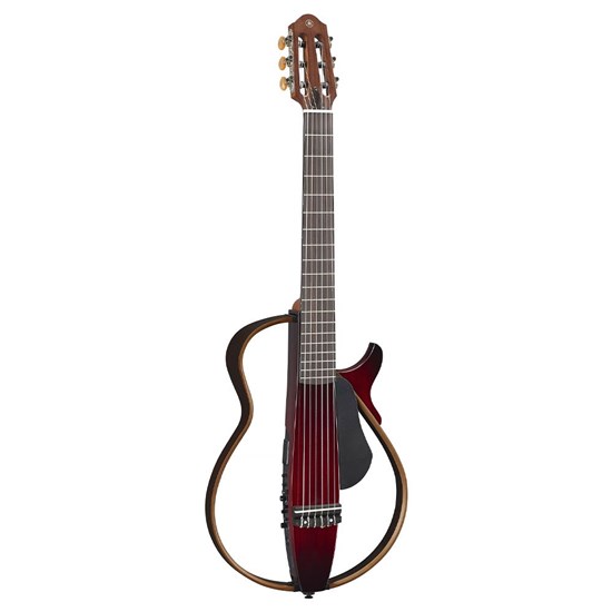 Yamaha SLG200N Silent Guitar Nylon String (Crimson Red Burst)